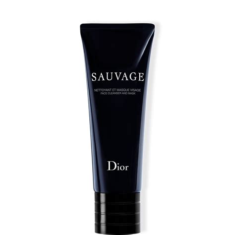 dior sauvage the cleanser|sauvage face cleanser and mask.